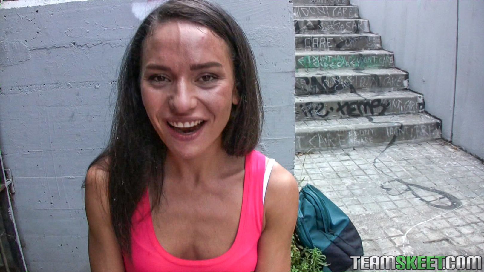 Petite Teen Fucks In Public