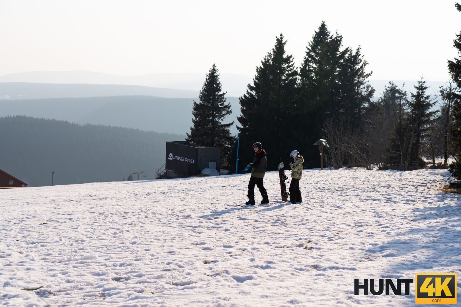 When Husband is Loser, Wife Fucks any Skier