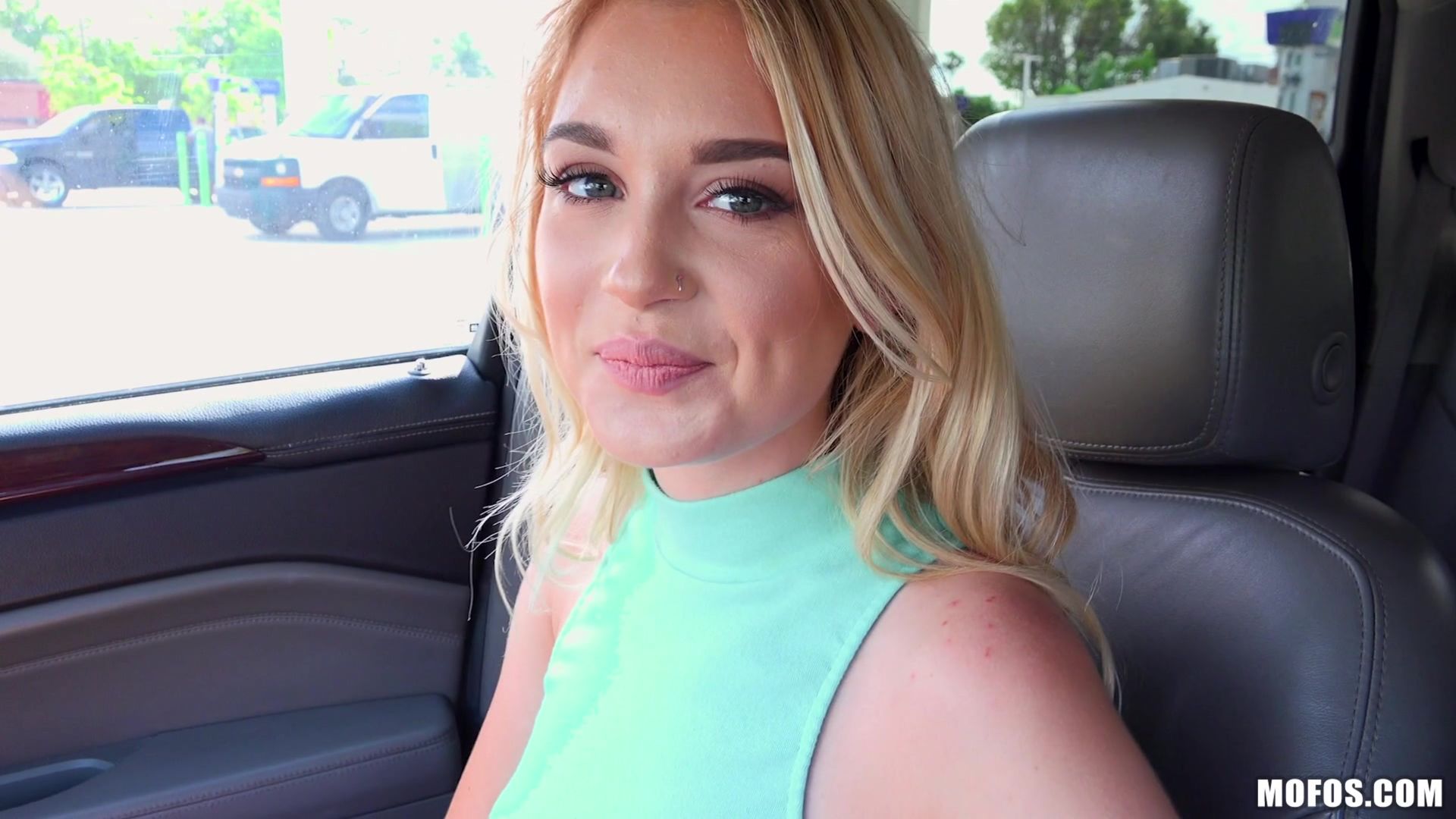 Slim Teen in Fishnets