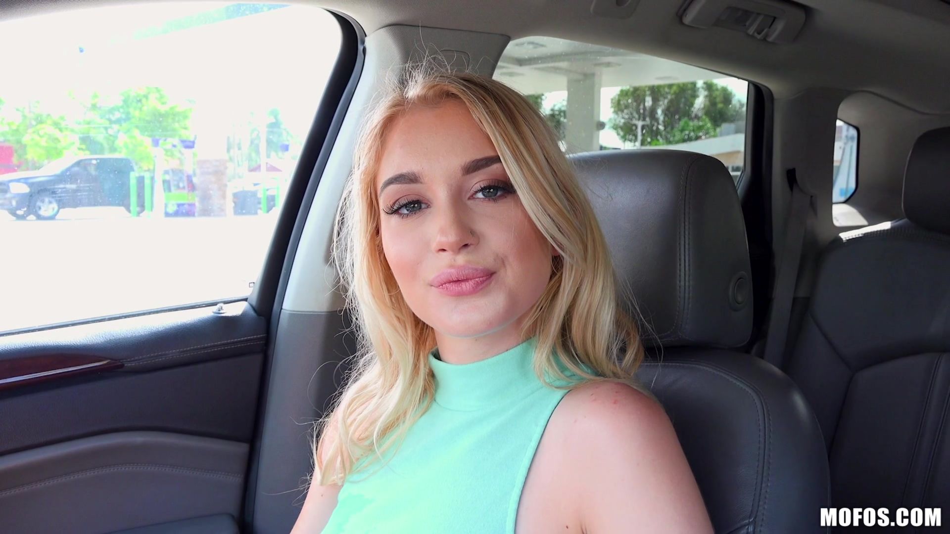 Slim Teen in Fishnets