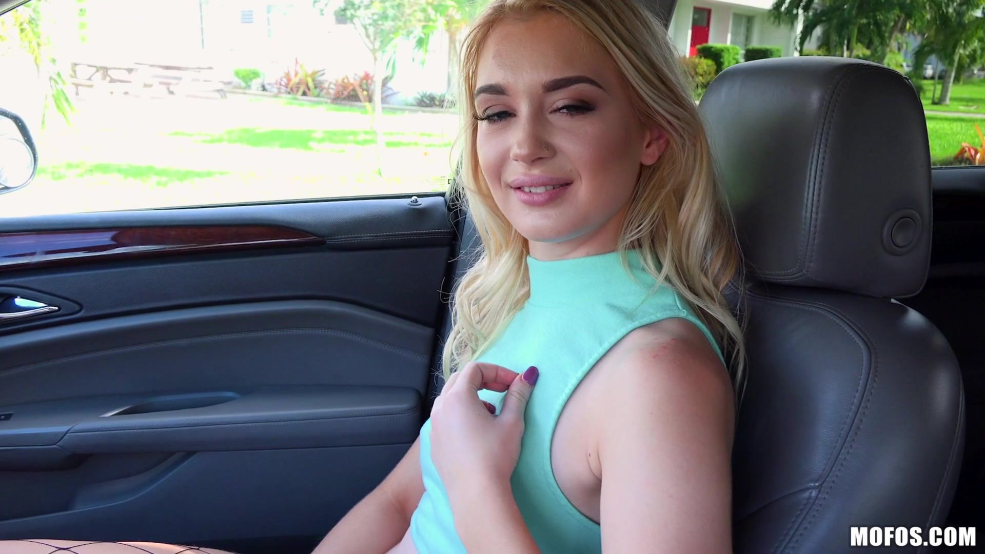 Slim Teen in Fishnets