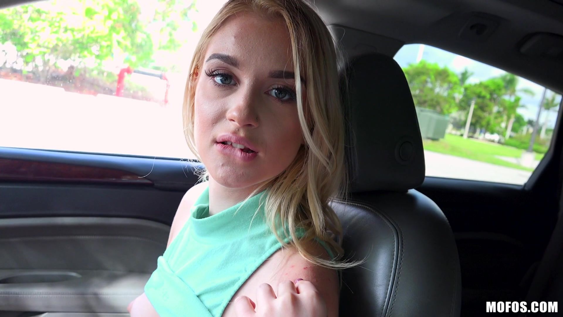 Slim Teen in Fishnets