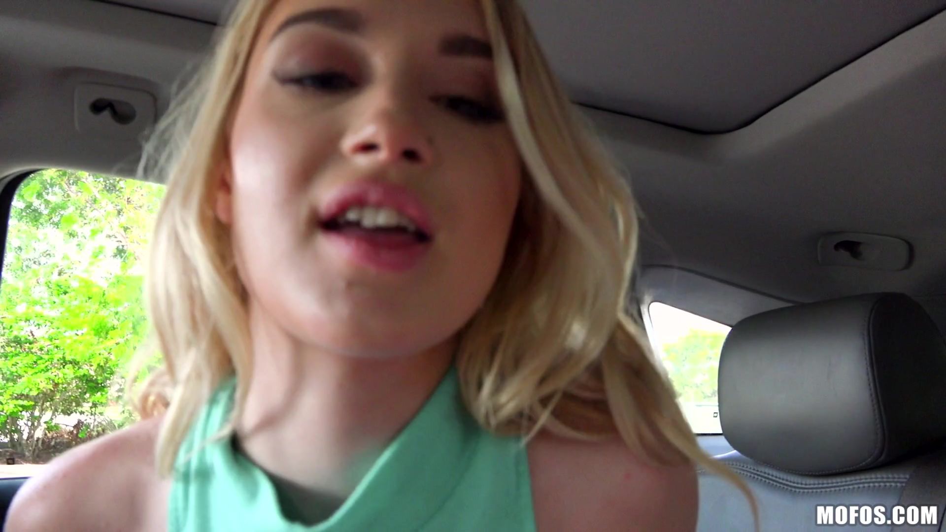Slim Teen in Fishnets