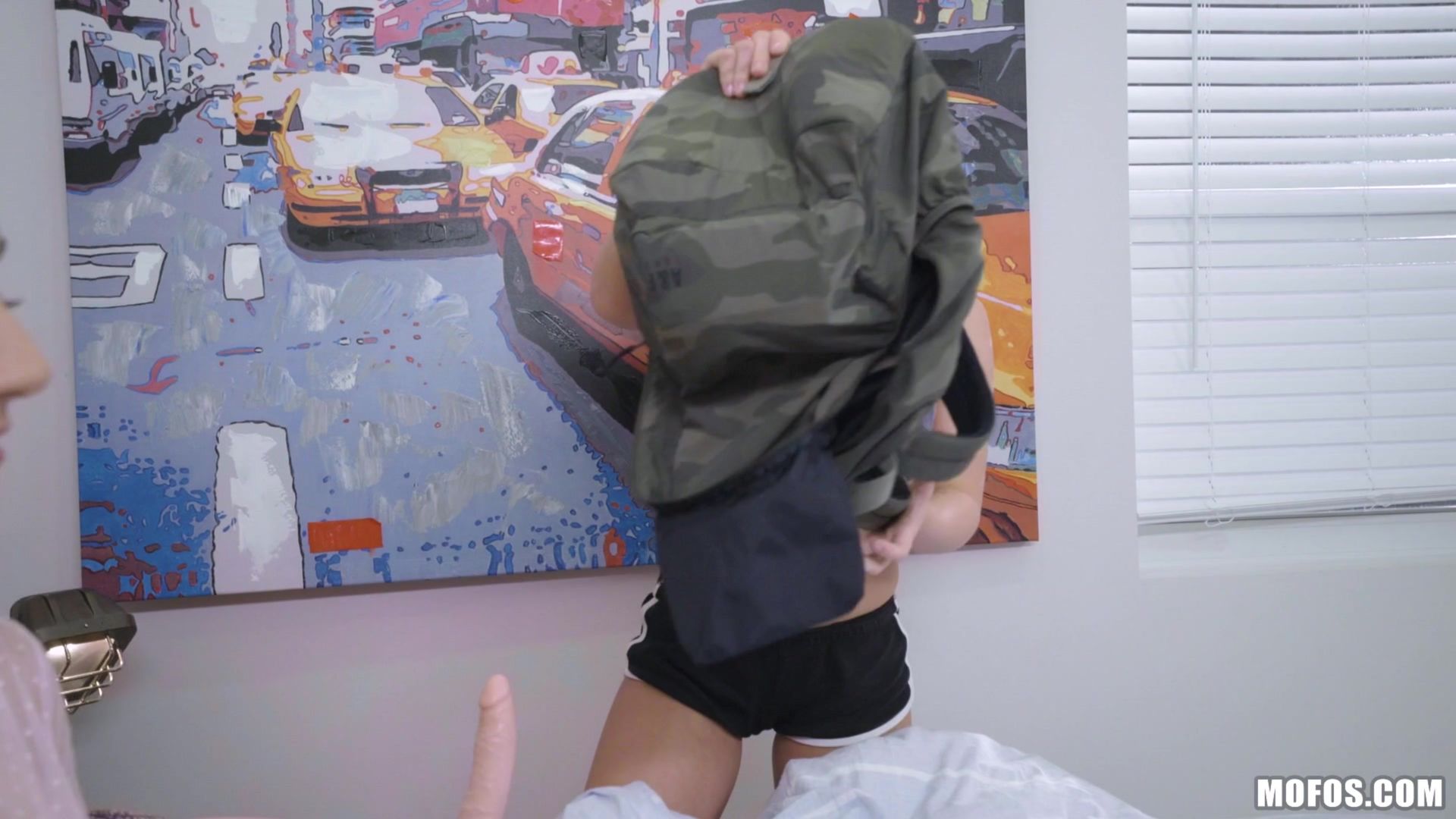 Roommate Dildo Training
