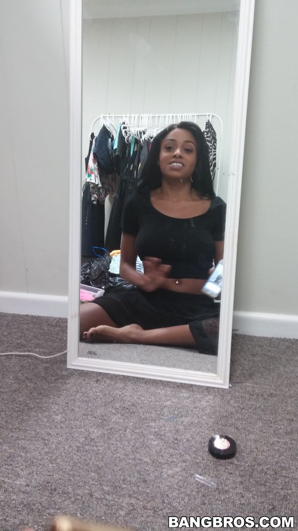 Mocha Skinned Cutie Interracial Fucking