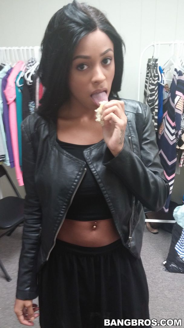 Mocha Skinned Cutie Interracial Fucking