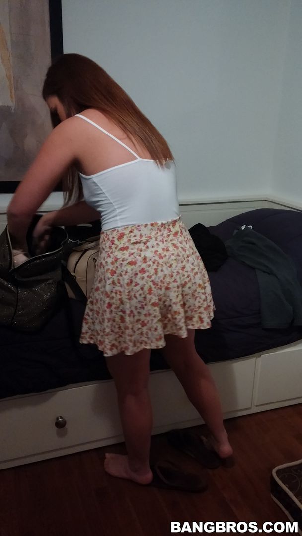 Balls deep in that white girl ass!