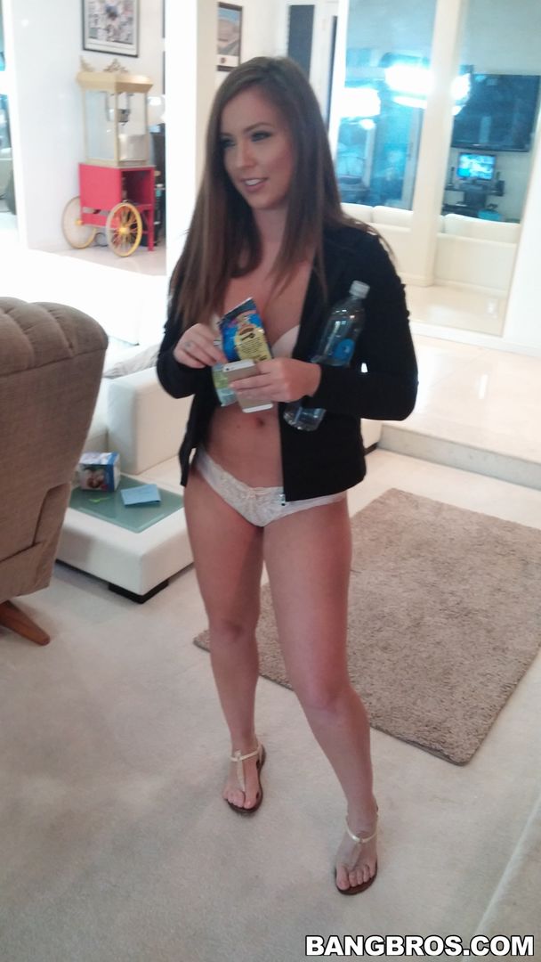 Balls deep in that white girl ass!