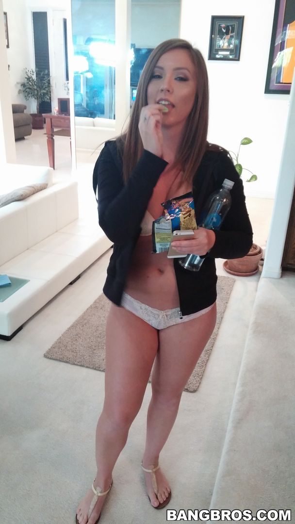 Balls deep in that white girl ass!