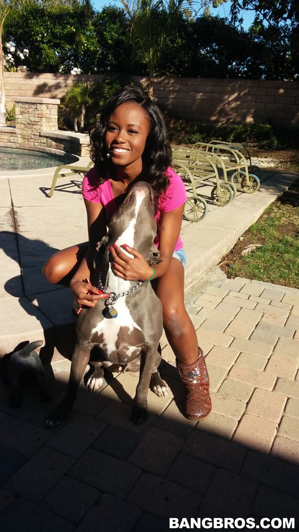 Sexy All Natural Ebony Tits