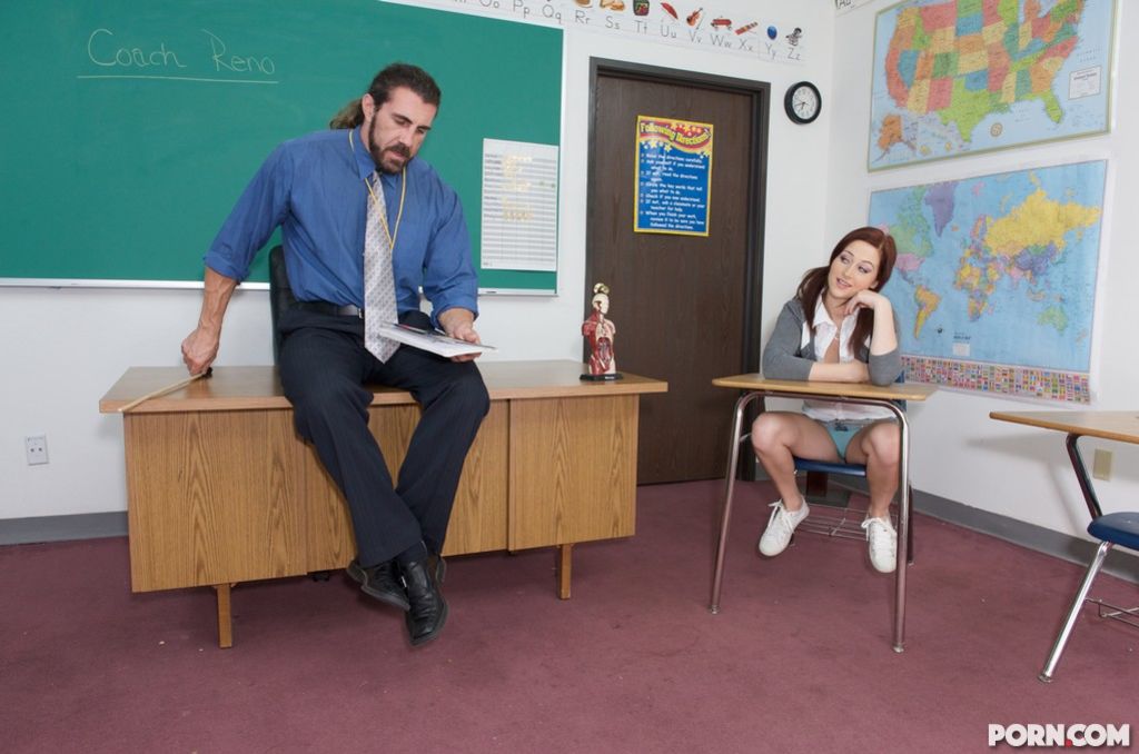 Student Gets A Plus For A Suck And Fuck Performance