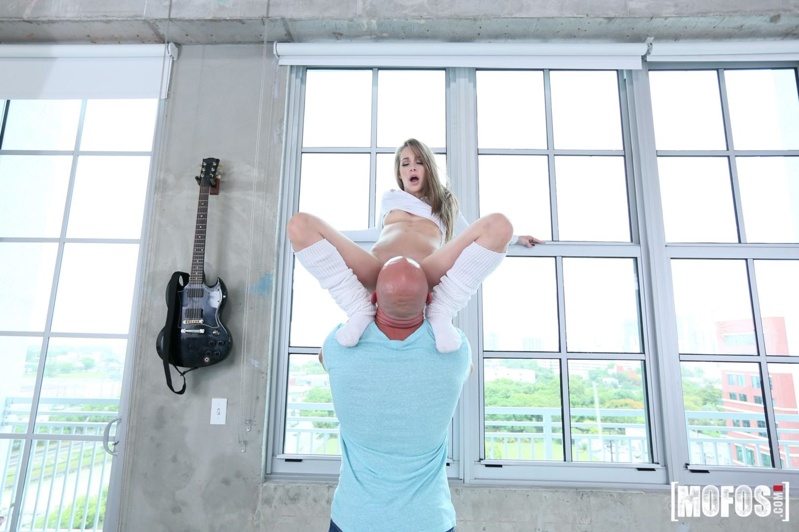 Kimmy Granger Gets Acrobatic