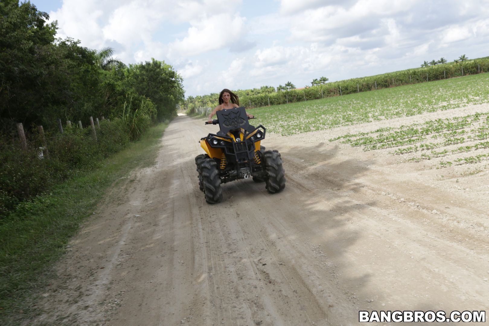 A Sexy Ride with Big Natural Tits