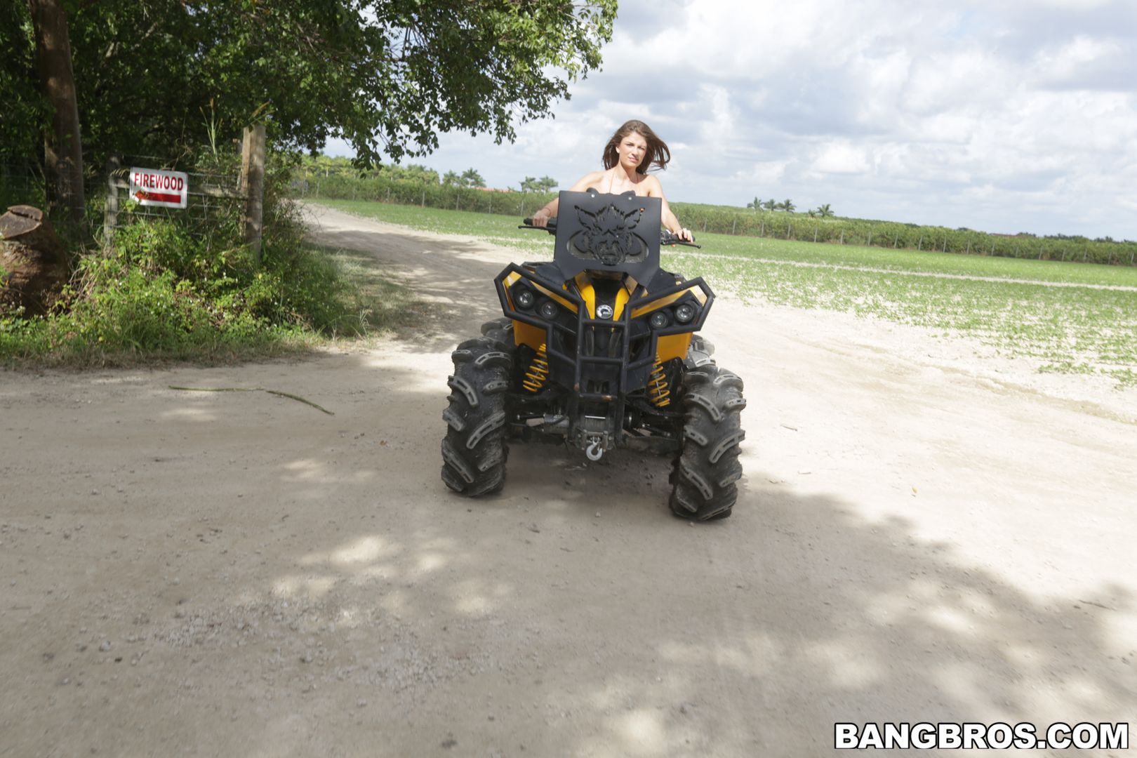 A Sexy Ride with Big Natural Tits