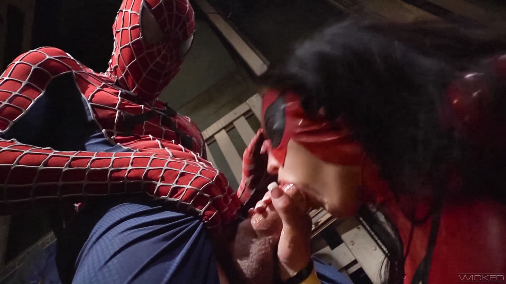 Superman Vs Spiderman XXX - Scene 5