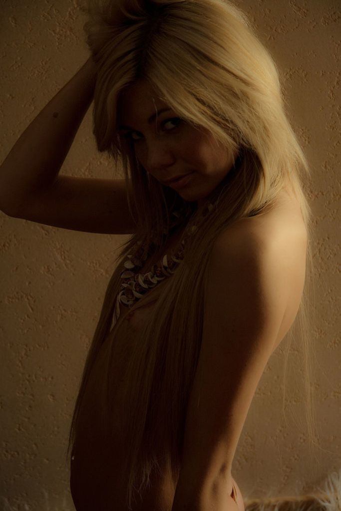 Cute Young Adaline Models and Pleasures Her Sexy Body