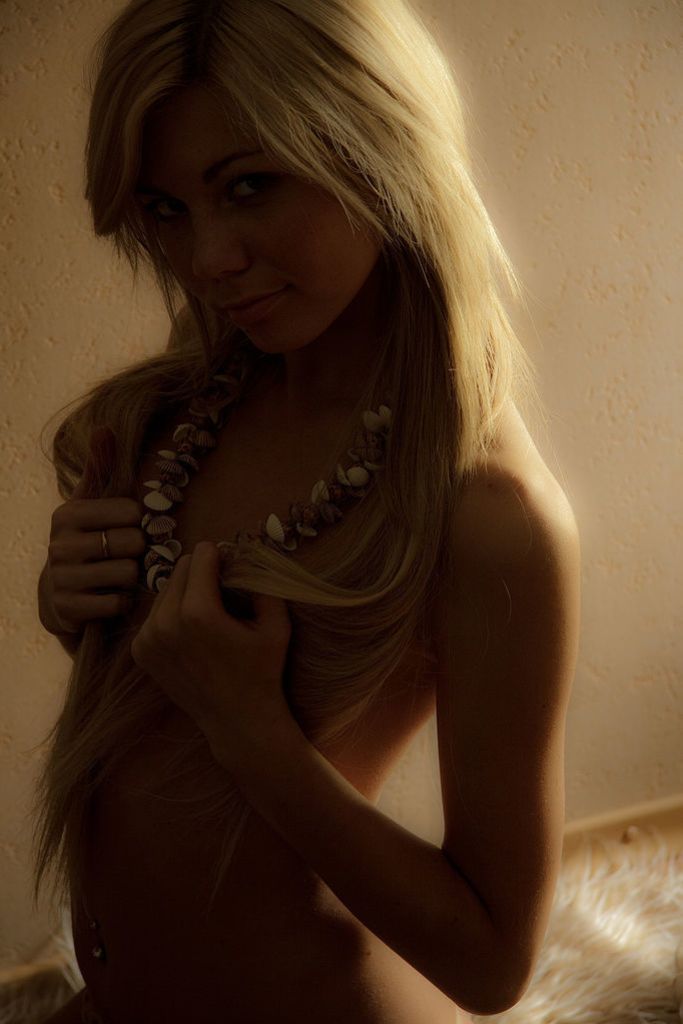 Cute Young Adaline Models and Pleasures Her Sexy Body