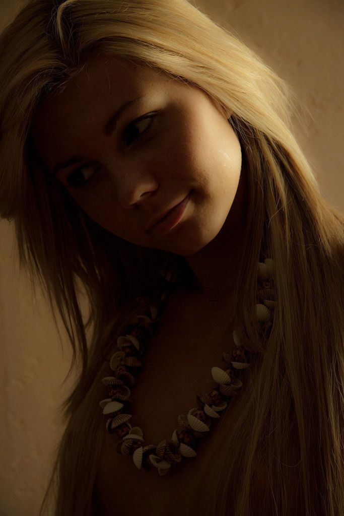 Cute Young Adaline Models and Pleasures Her Sexy Body
