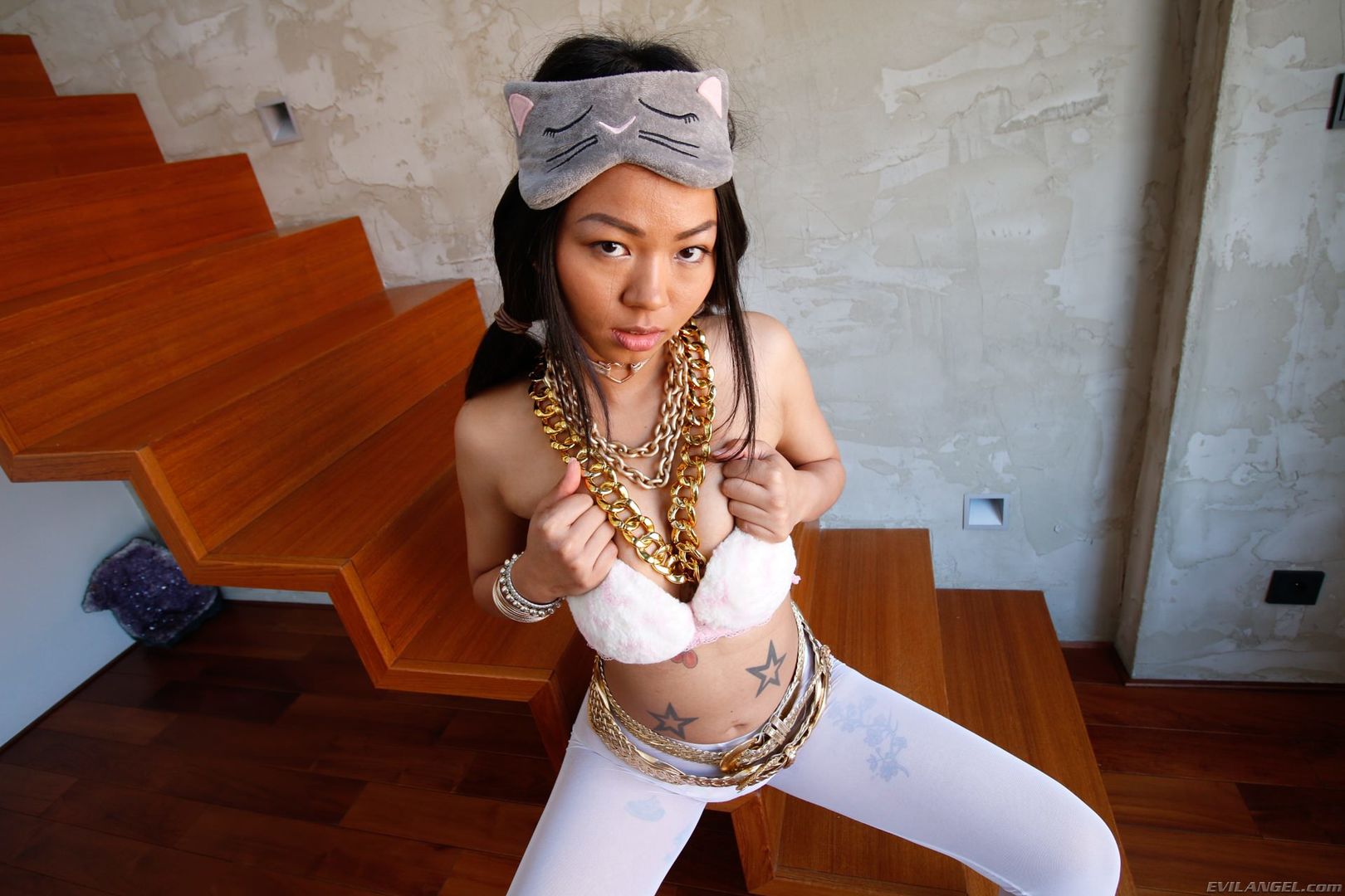 Asian Jureka's Gaping, Squirting DP
