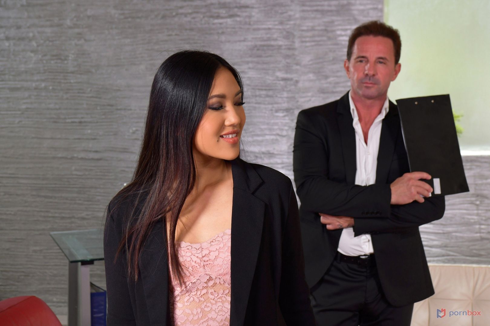 3 Sluts May Thai, Shalina Devine, and Chloe Win Cash Prize for DP Orgy GP2309