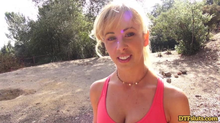 Cherie Deville Is A Slutty Blonde MILF Indoors Or In Public