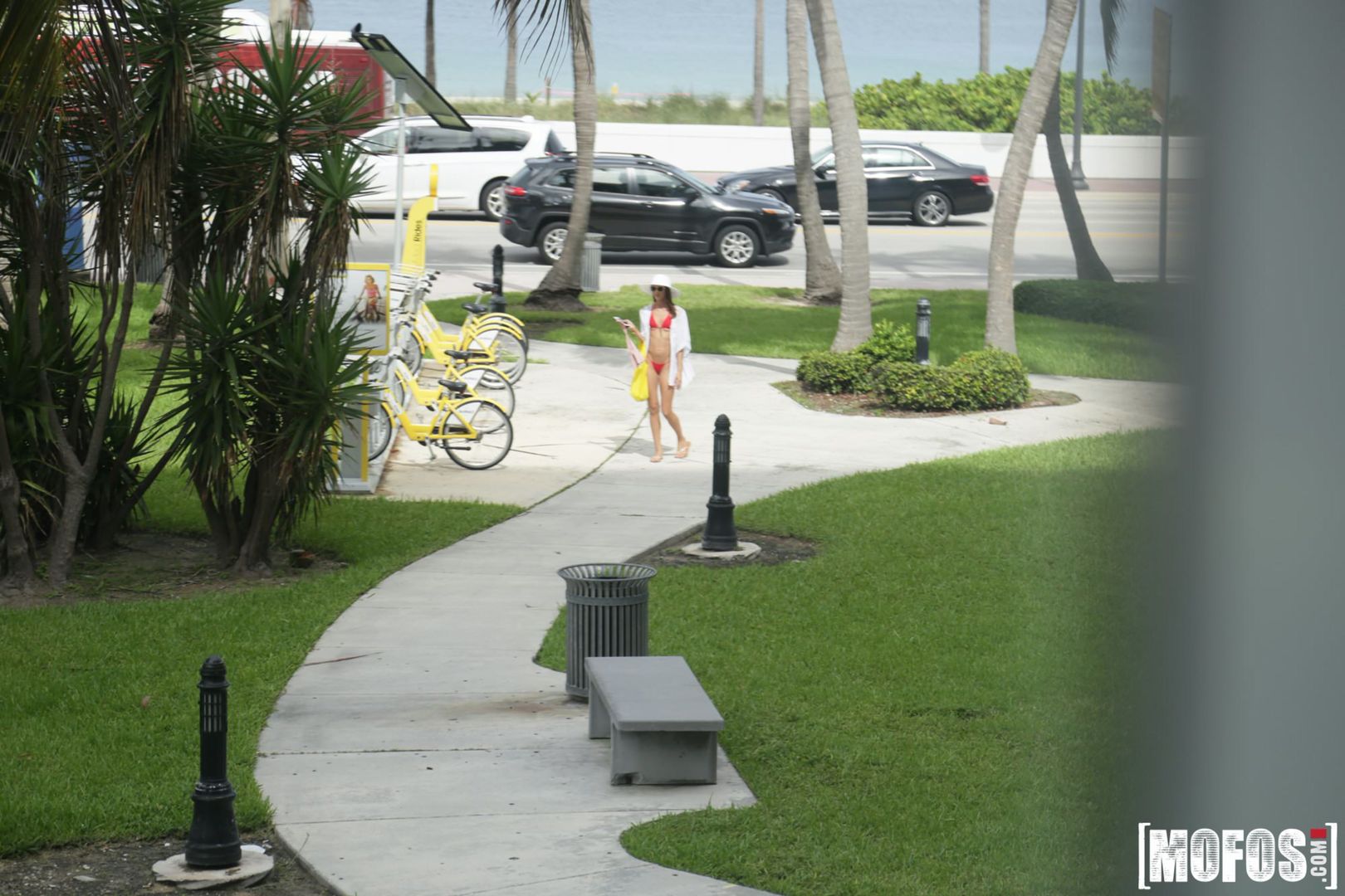 Celeb Look-Alike in Thong Bikini