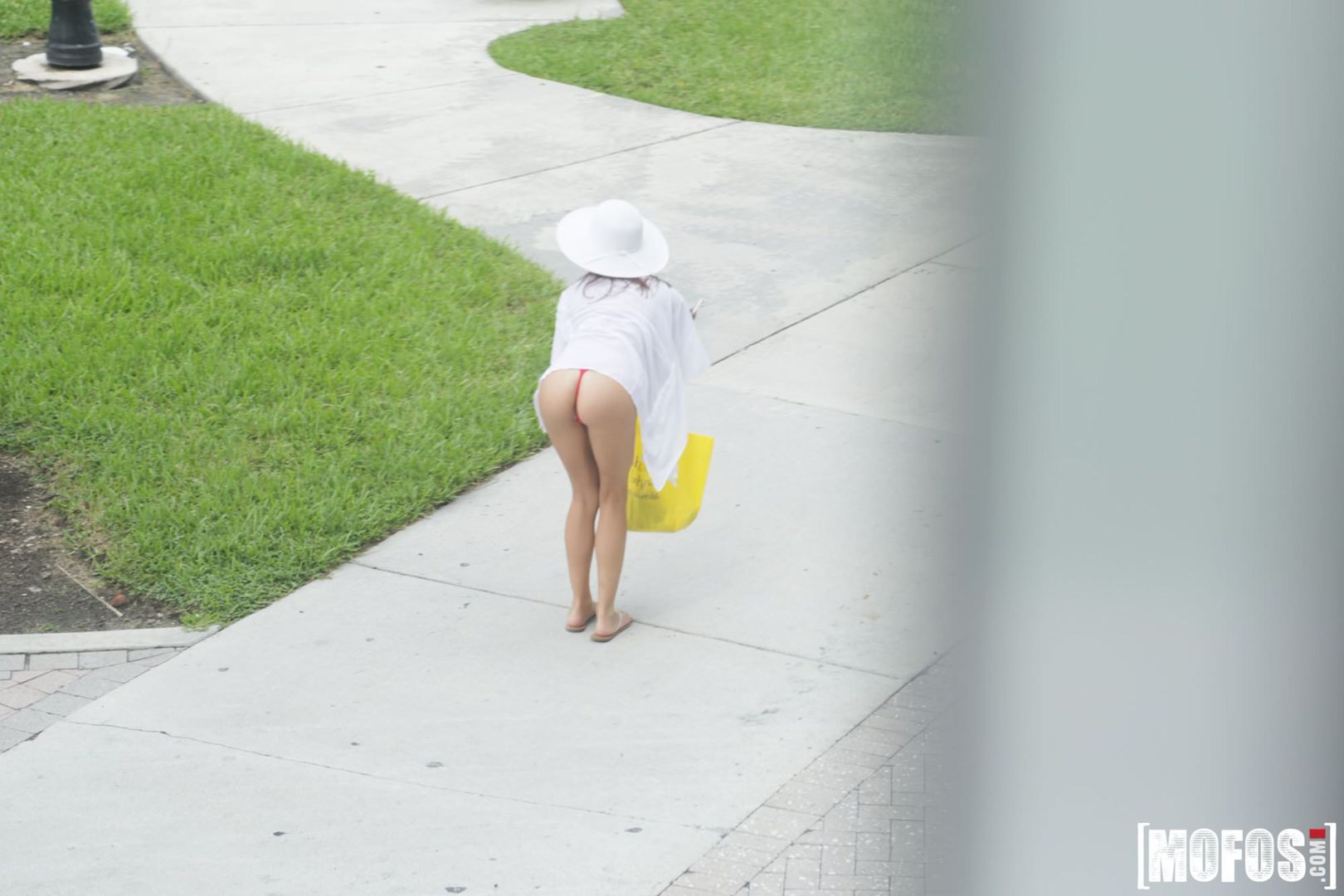 Celeb Look-Alike in Thong Bikini