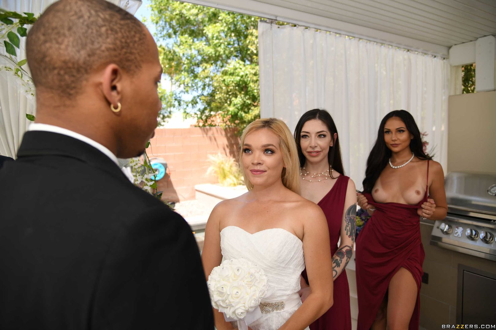 The Bangin' Bridesmaid