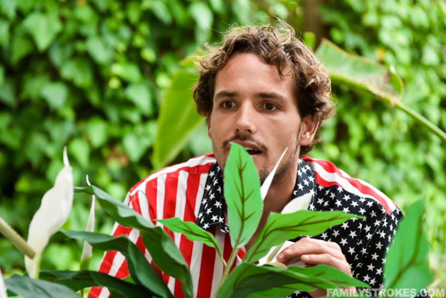 A Red, White, And Blue Blowjob