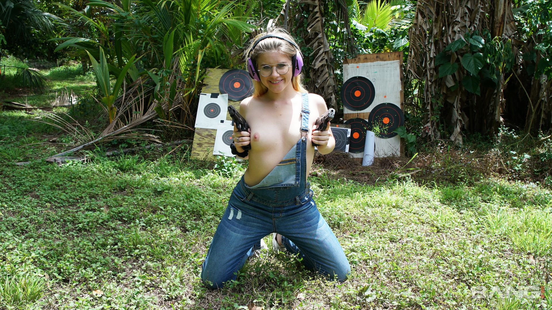 Taylor Blake Shoots Guns And Gets Fucked At A Public Gun Range
