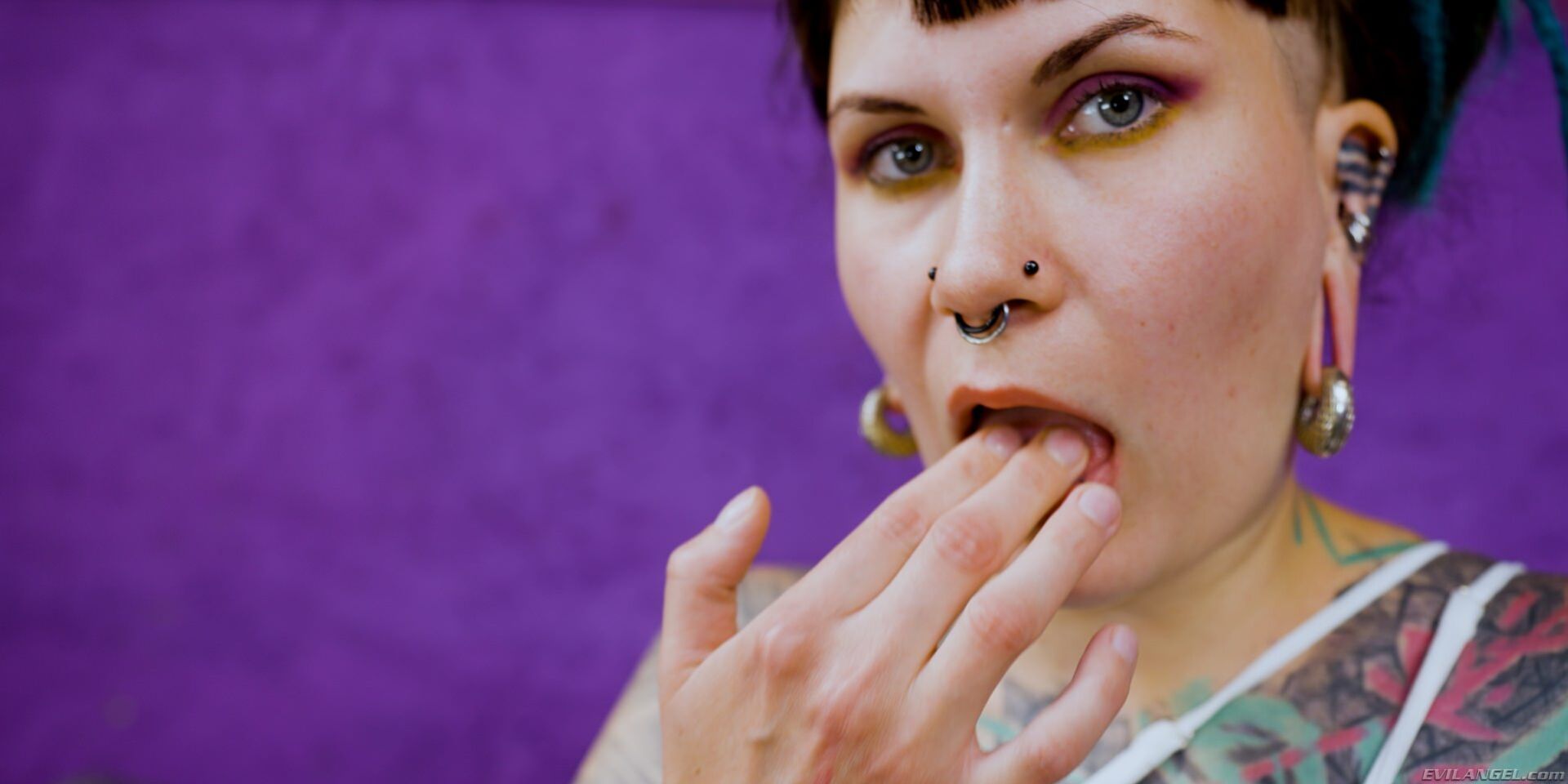 Tattooed IlluZ: DP & Sloppy BJ