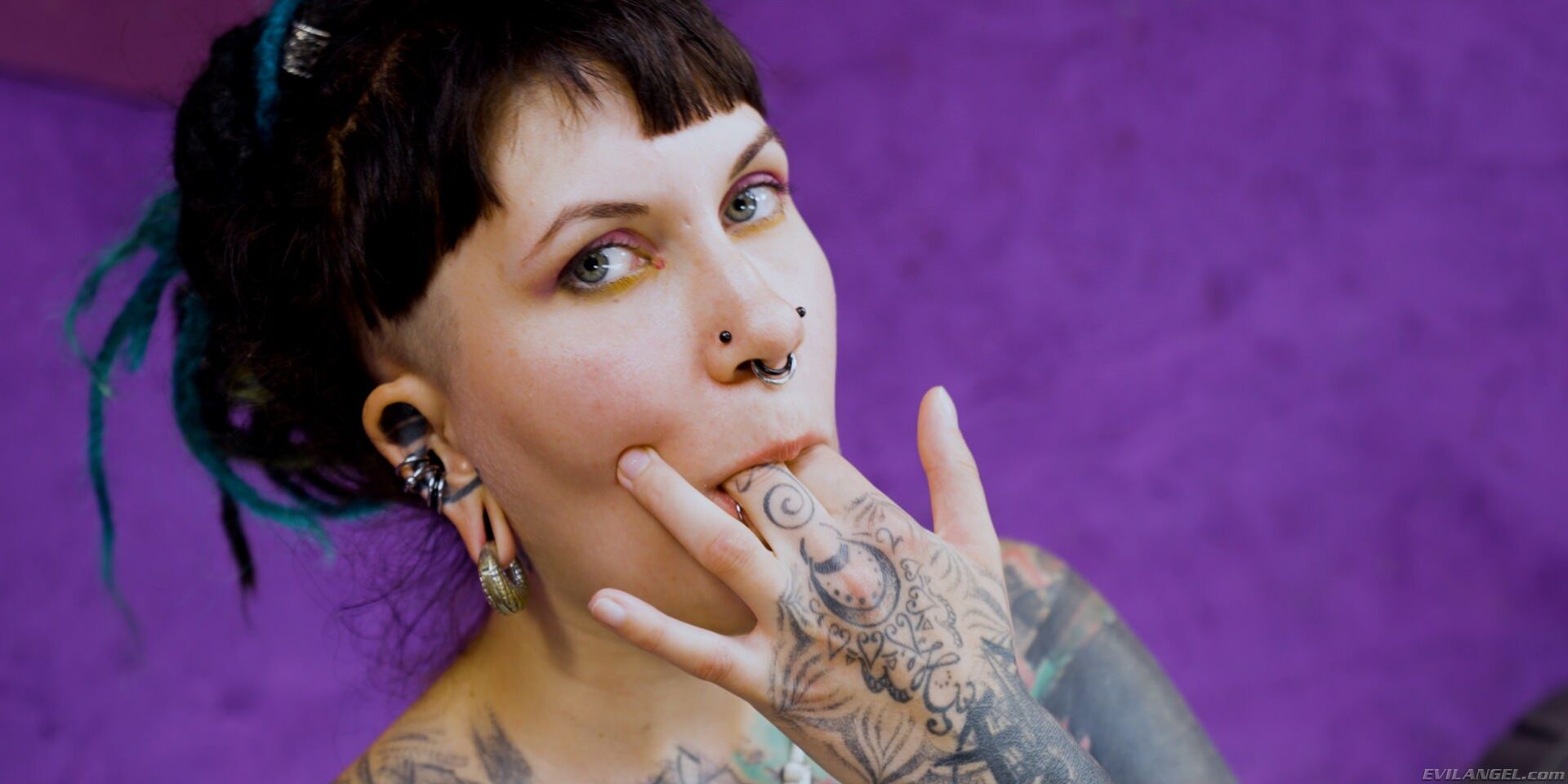 Tattooed IlluZ: DP & Sloppy BJ