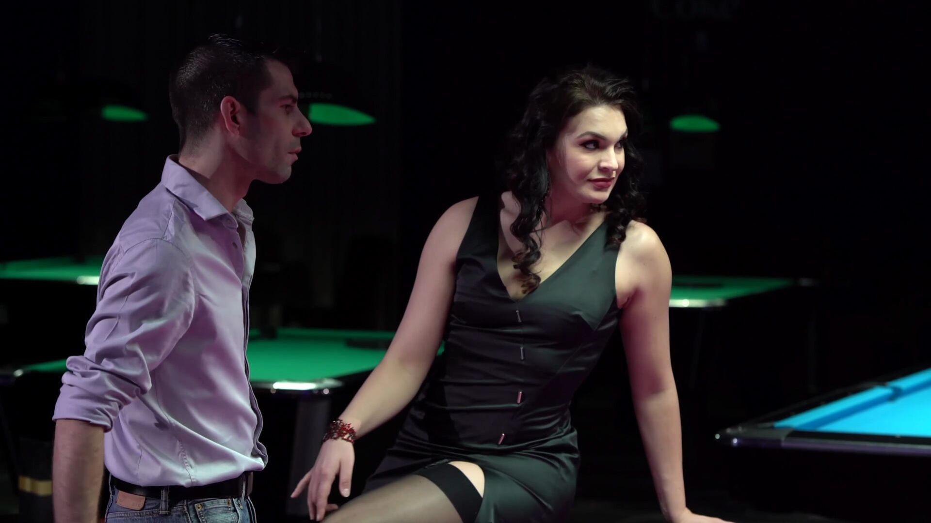 Billiards And Perversions Between Tony, His Brother and Josh