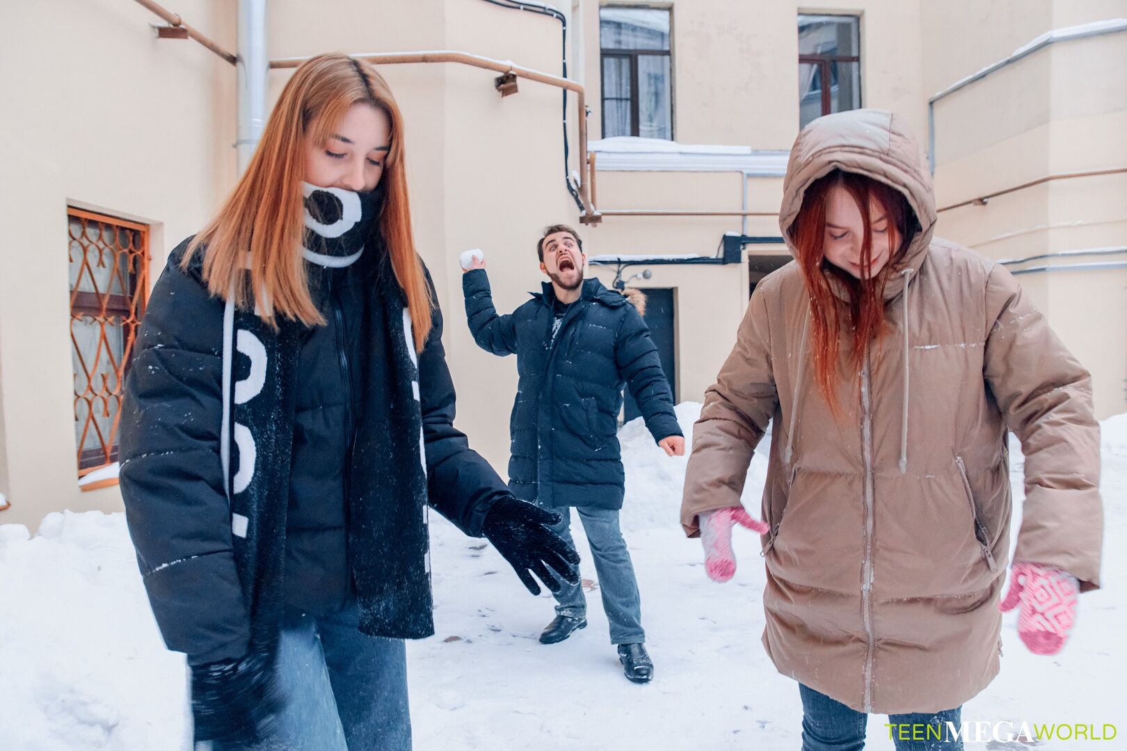 Hard orgy to warm up