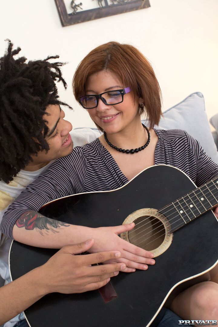 Sexy Teen Tori Fox Takes an Interracial Creampie