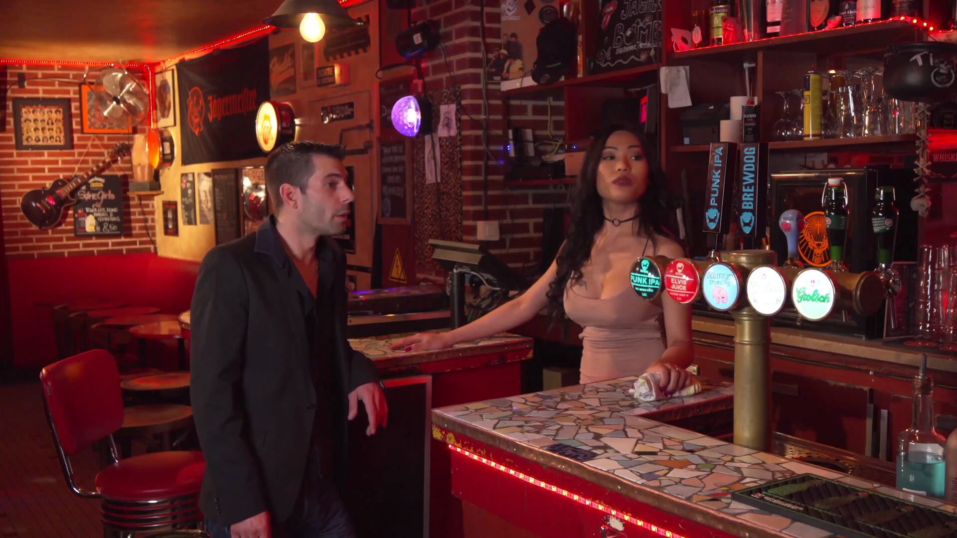 Sultry Reunion For Tony And His Girlfriend