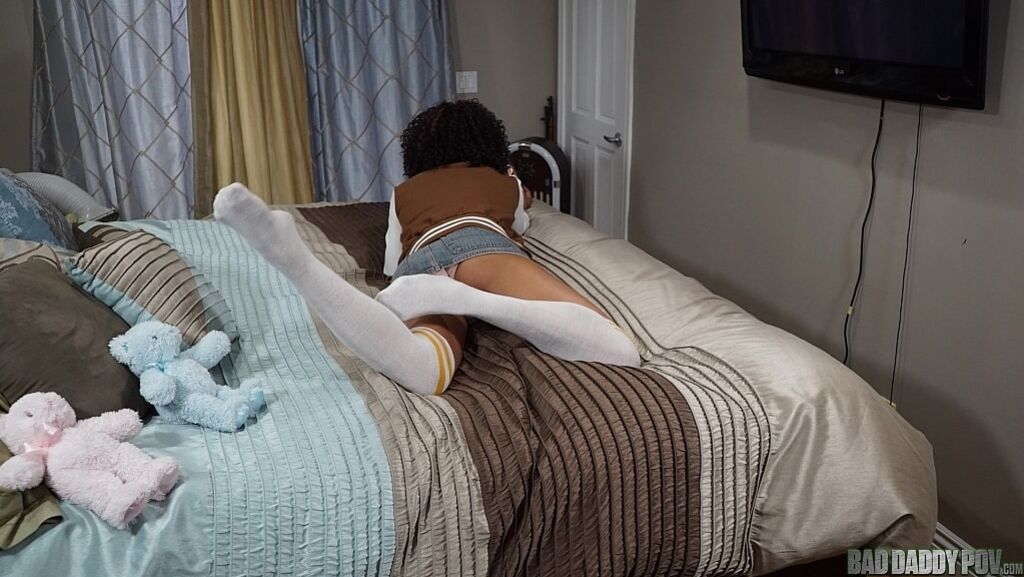 Misty Stone Does It For Her Step Dad