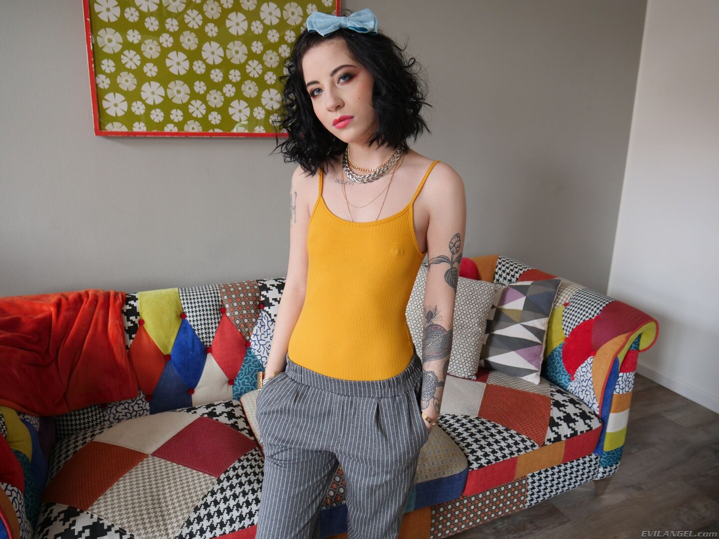 Tattooed Charlotte: Interracial Anal