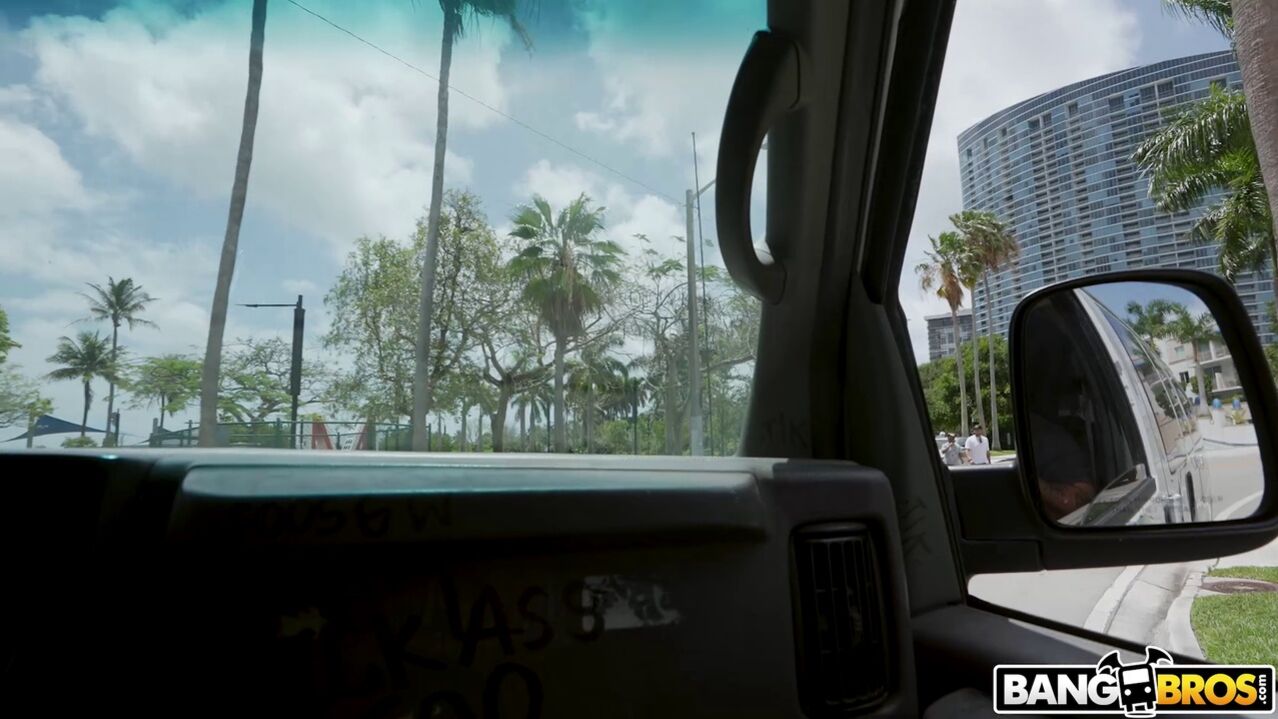 Horny Chick Hops on The Bus
