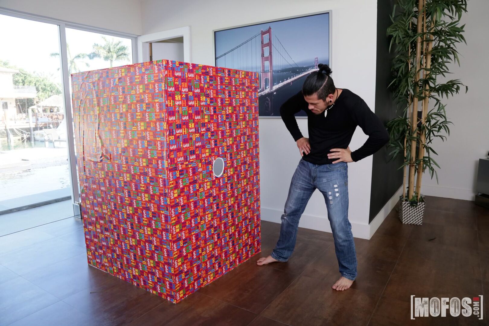 Birthday Gloryhole Anal Surprise