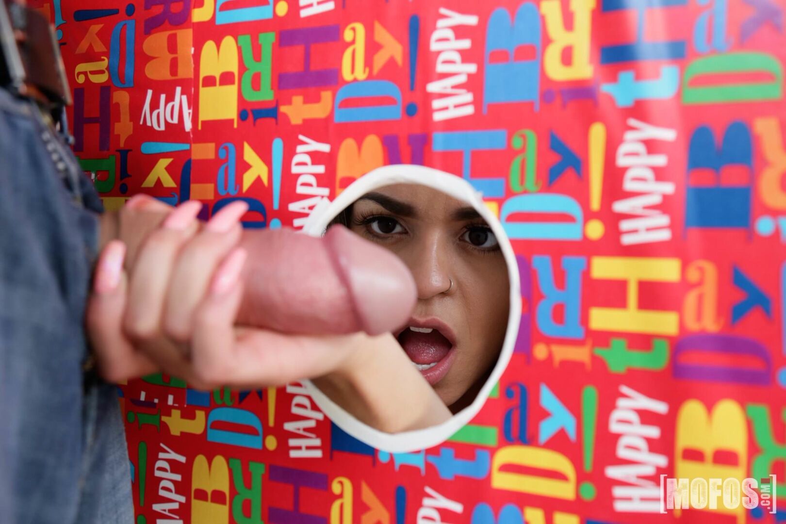 Birthday Gloryhole Anal Surprise