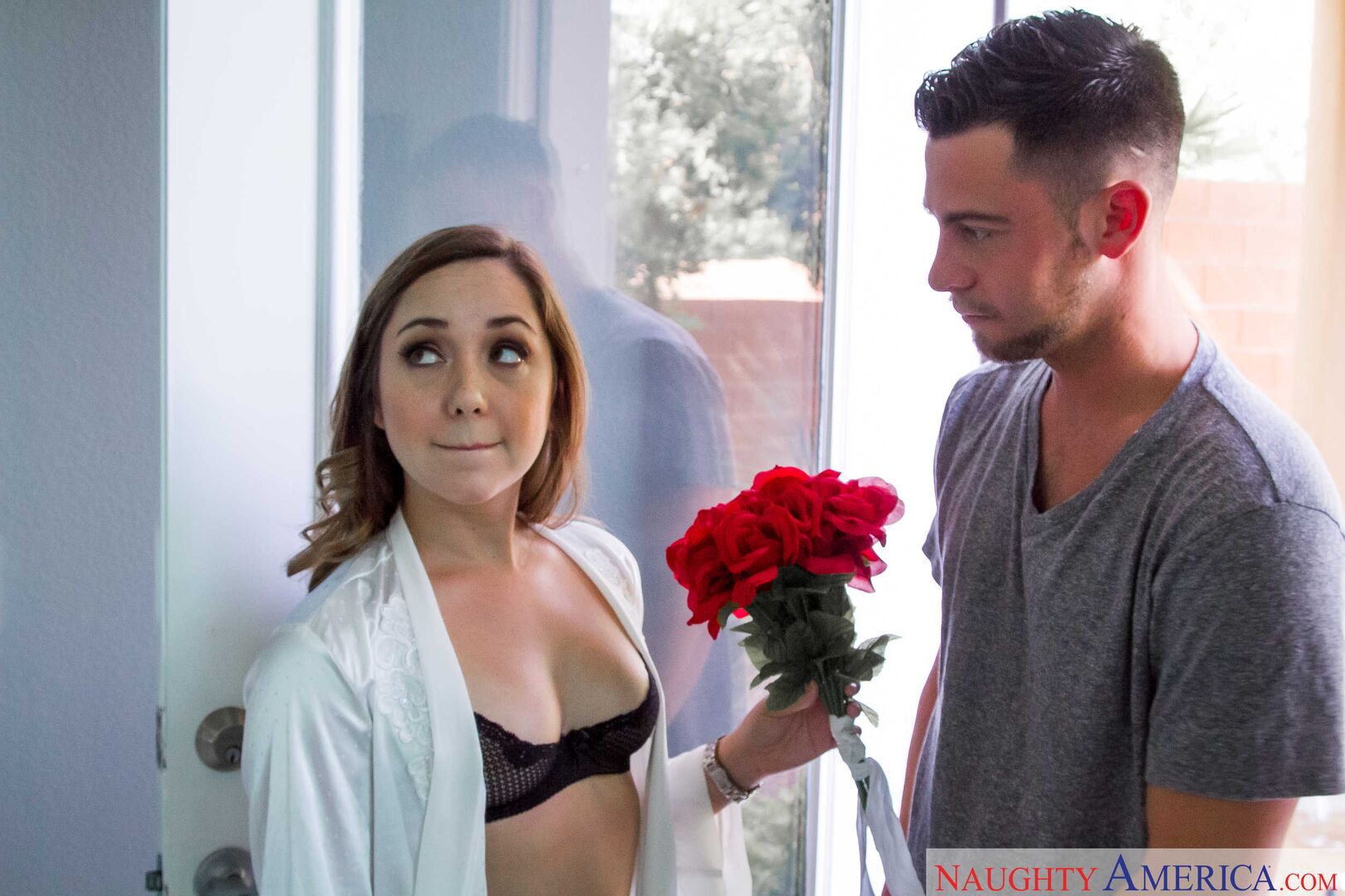 Remy LaCroix fucking in the bedroom with her lingerie