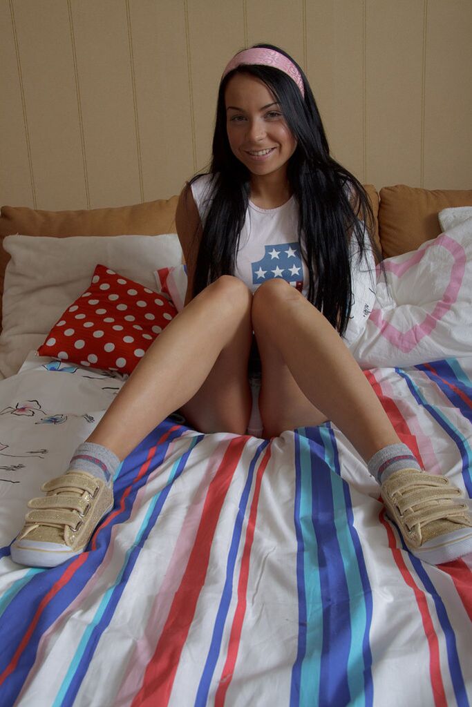 Tiny Mila Offers Her Sweet Teen Asshole to Her Boyfriend HD