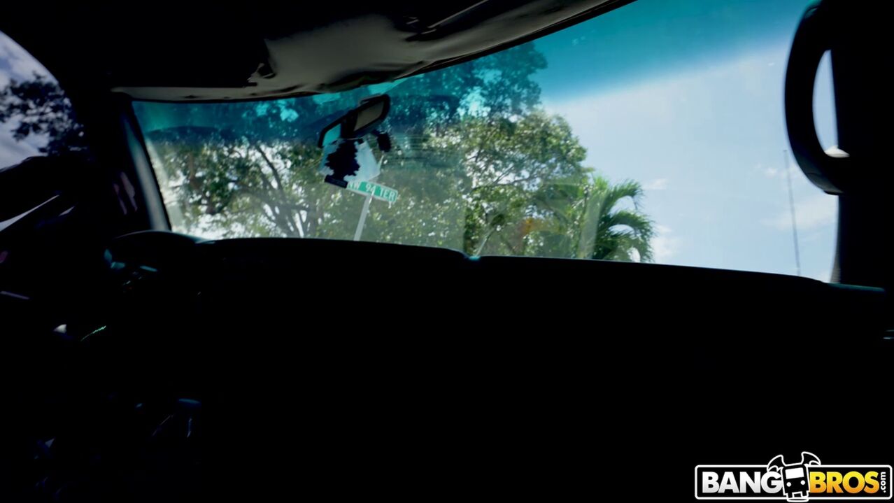 She Gets Freaky In A Van
