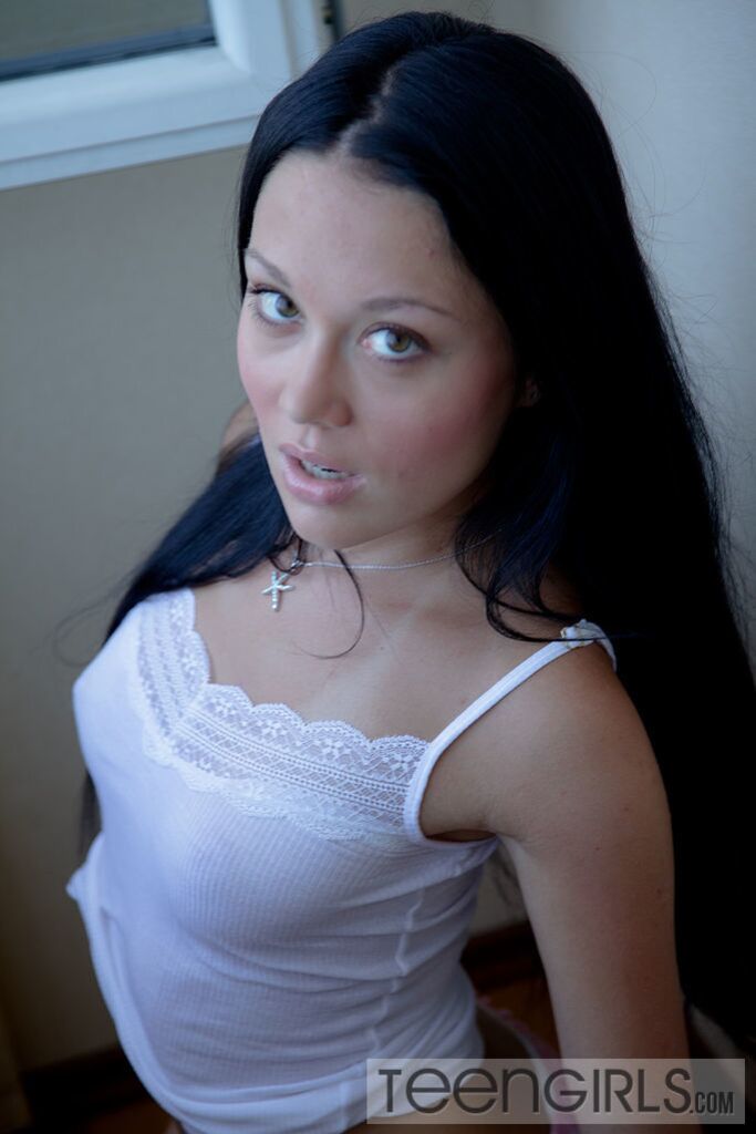 Oh So Beautiful Katanna Rubs Her Moist Teen Twat
