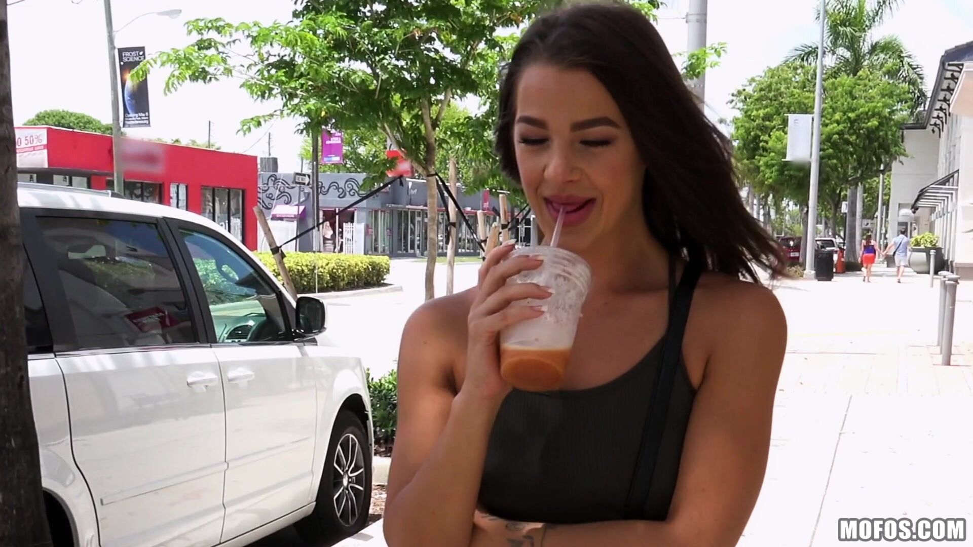 Fun-loving Model Fucks in Public