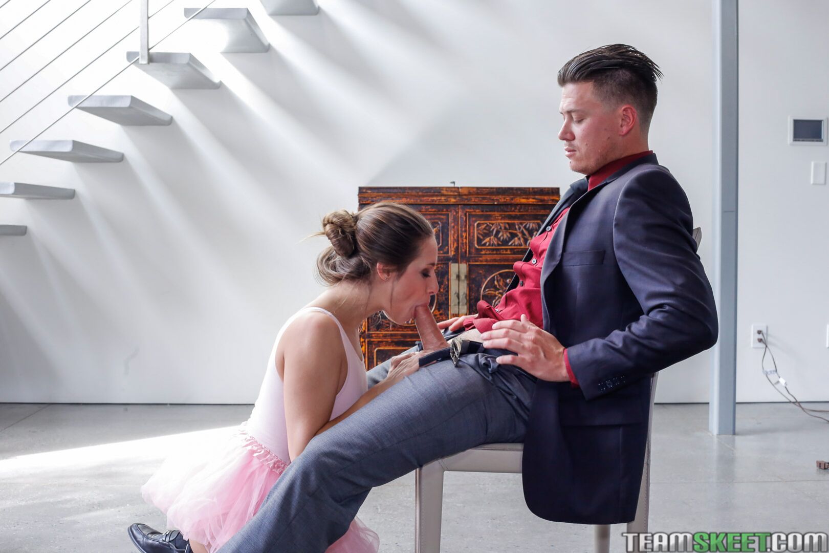 Tight Dancer Fucks Instructor