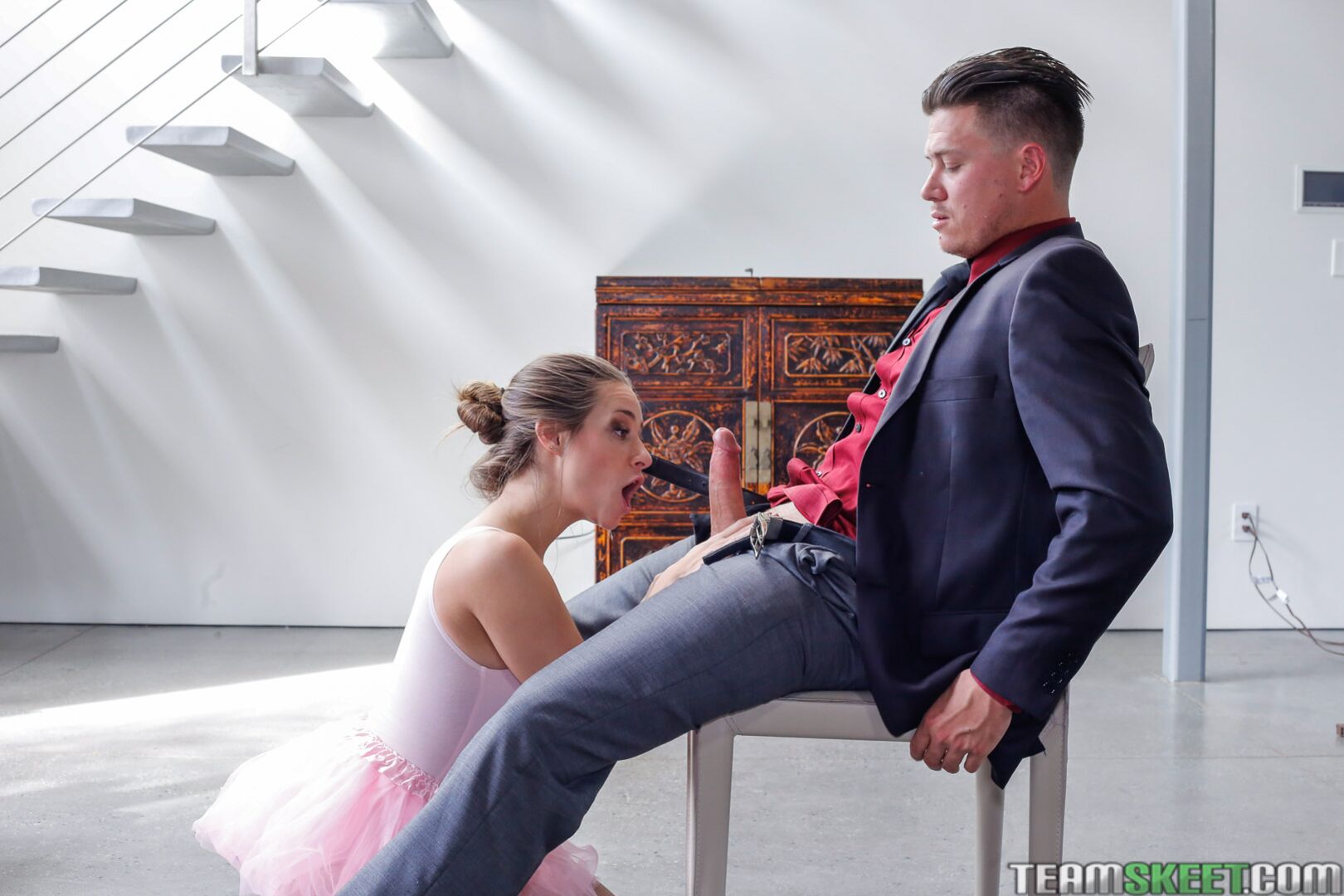 Tight Dancer Fucks Instructor