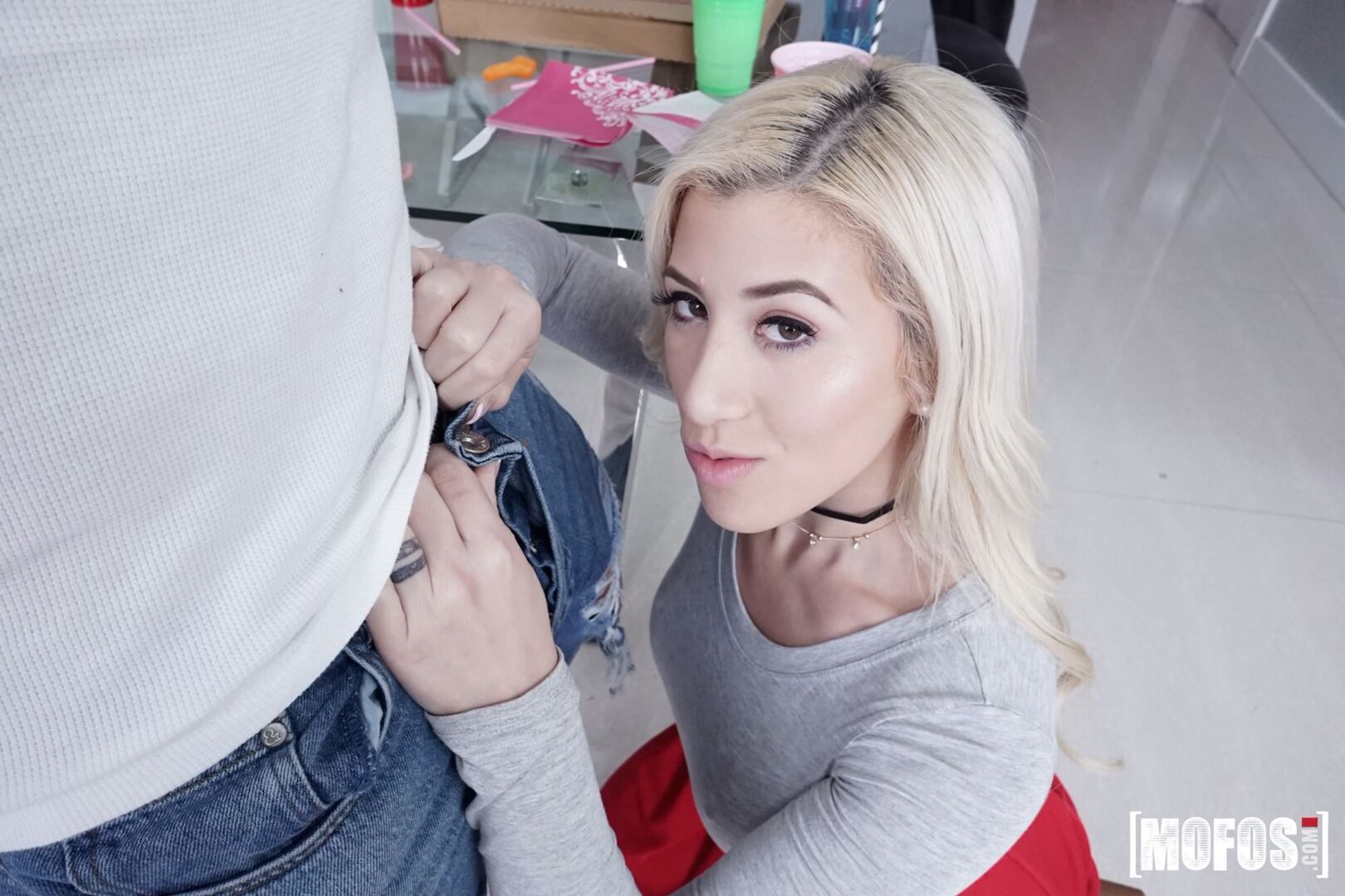 Horny GF Wins Fuck by Masturbating