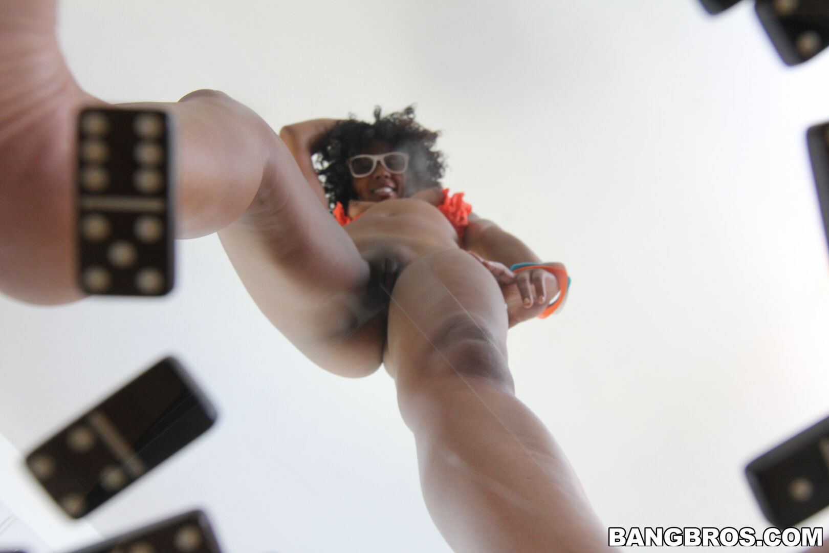 Petite black pussy fucked by black dick